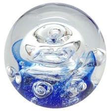 GLASKUGEL massiv 10 cm Spirale