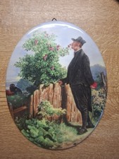 Porzellan Bild Rosenduft