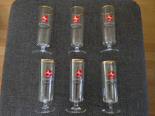 6er set biergläser - set,