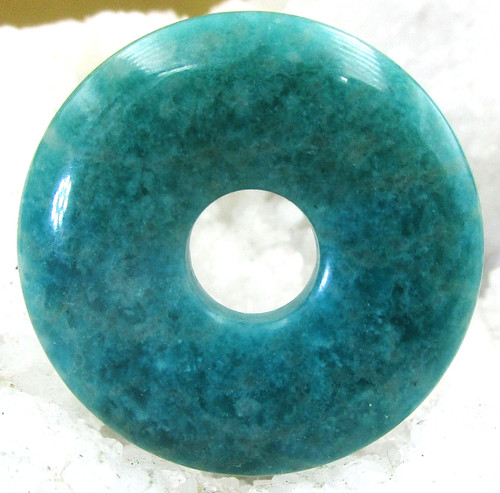 Amazonit donut edelstein - donut,
