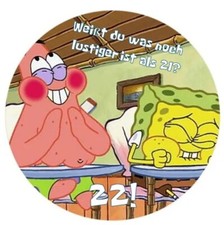 Spongebob Tortenaufleger  Personalisierbar mit Wunschzahlen Was Ist Lustiger…