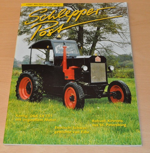 Schlepper post 2001 - schlepper, 2/2001