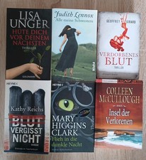 Krimi/Thriller Bücherpaket 6