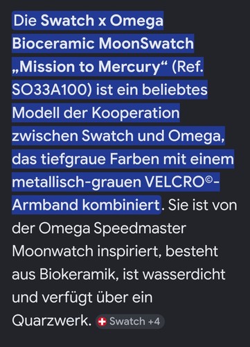 Swatch omega moonswatch - swatch, x