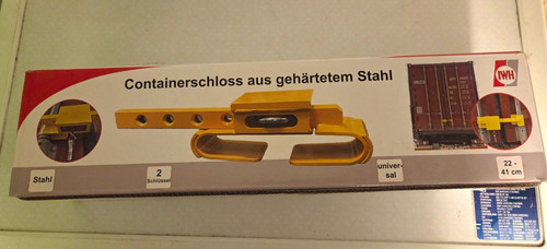 Containerschloss gehärteter