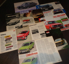 Opel Kadett C Reklame und Berichte, Coupe, Aero, Limo