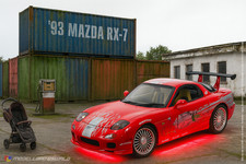 1:18 Ertl Fast & Furious - 1993 Mazda Rx-7 - Ersatzteile - Spare Parts