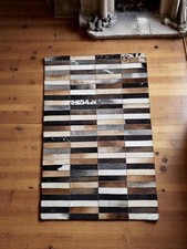 Patchwork Kuhfell Teppich mit