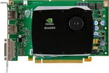 nVIDIA QUADRO FX 580 PCI-E EXPRESS x16 GRAFIKKARTE VIDEO CARD FX580 512MB GDDR3