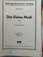 Der kleine Muck Polka Holzschuh +2. Stimme Diatonische Club Noten