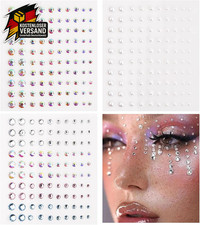 Selbstklebende Strasssteine Kristall Aufkleber Glitzer Edelstein Dekorationen fü