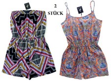 2x Strand Jumpsuit Damen Overall Gr. 40 Einteiler Playsuit Shorts Primark NEU