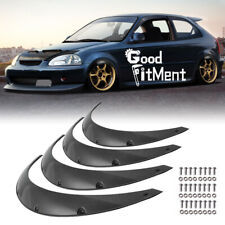 Für Honda Civic EK EJ EG Carbon-Look Radlaufverbreiterung Radhäuser Kotflügel