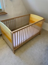 GEUTHER Gitterbett, Juniorbett 140x70cm Höhenverstellbar