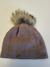 Norton Mütze Strickmütze Echtfell-Bommel Rosa w.Neu