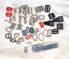 Steckschnalle Steckverschluss Gurtband Gurtschnalle Klickverschluss Schnallen 40