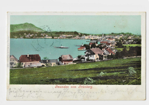 Gmunden traunsee vom - ak,