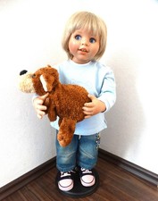 Wichtel Willi Rosemarie Anna Müller Künstlerpuppe Sammlerpuppe Vinyl ca. 65 cm