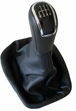 PASSEND FÜR MERCEDES C KLASSE W203 SCHALTKNAUF SCHALTSACK 6 GANG  NAHT SCHWW0L7