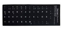 Deutsch Tastaturaufkleber Keyboard-Sticker Aufkleber German Laptop Deutsche