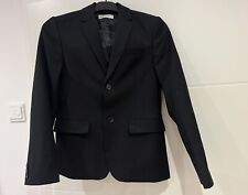 H&M Jungen Sakko, Jacket, Gr. 152, schwarz, Top!