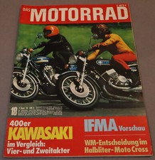 Das Motorrad 18/1974 Ducati