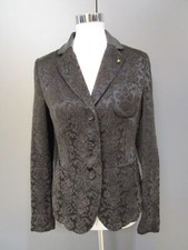 Blonde No 8 Blazer Dunkel Grün Barockmuster Taschen Gr 38 (K37-3)