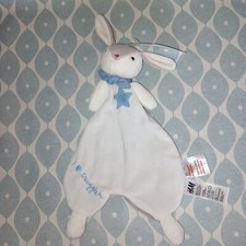 NEU H&M HASE RABBIT I LOVE SNUGGLES BLIE STAR KOMFORTDECKE BETTDECKE BABY