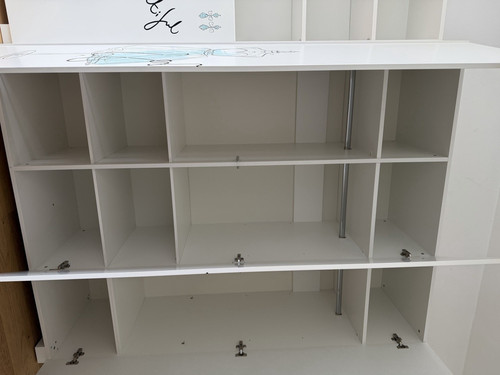 Kinderkleiderschrank weiß