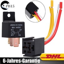 Relais 12V 80A SPST 4 Pin Auto