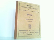 Jeremia. Rudolph, Wilhelm:
