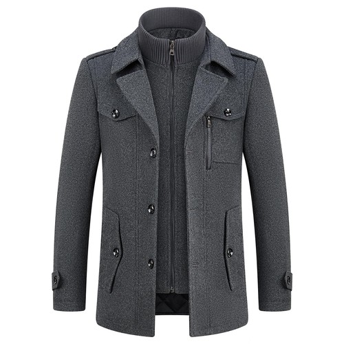 Herren wintermantel wolle - herren,