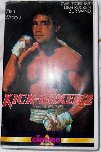 Kick boxer vhs kult - vhs,