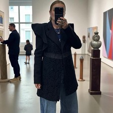 Prada Mantel Wollmantel