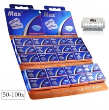 Rasierklingen für Hobel Rasierhobel Klingen Scharf Double Edge Ersatzklingen 100