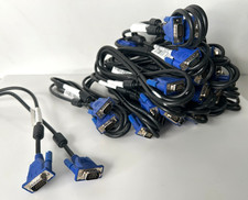 VGA, Monitor-Computer Kabel, 1.80m, schwarz/blau (HOTRON E246588)