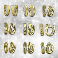 Creolen Zirkonia 333er