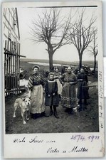 51111283 - 9201 Nassau Personen , Foto-Karte Freiberg LKR