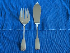 *RAR*Wilkens „Spaten“ 800er-Silber, „Fischvorlagebest.“, 2 tlg