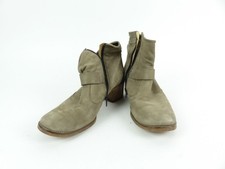Paul Green Damenschuhe Stiefel 38,5 | 5,5 Stiefelette Boots Leder taupe (17888)