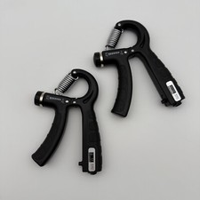 Handtrainer,U-VKK 2er-Set Handtrainer Unterarmtrainer,Verstellbarer Griff