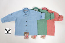 Kinder Trachtenhemd kariert