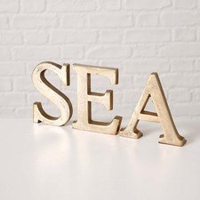 Deko Schriftzug SEA Aluminium
