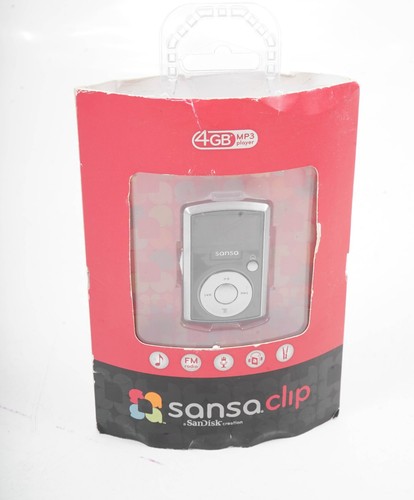Sandisk sansa clip schwarz 4gb - sandisk,