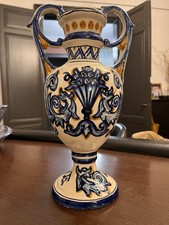 Große Apothekenvase Steingut