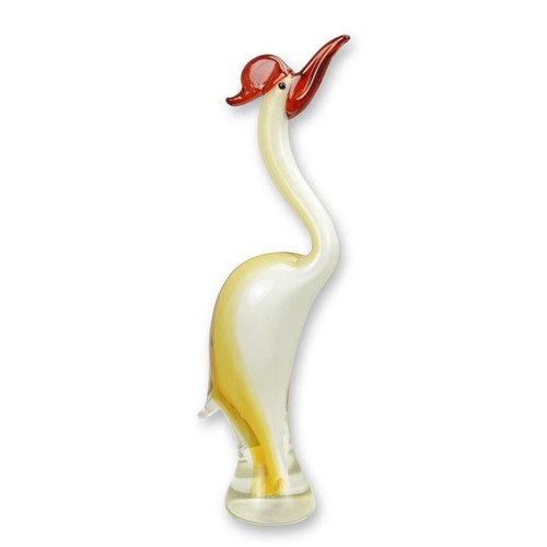 Glasfigur reiher - reiher, im