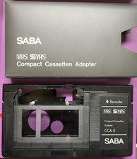 Saba Compact CCA5 VHS Cassetten Adapter SVHS - Kompakt Kassetten Adapter