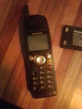 Original Panasonic Vintage Handy EB-GD50 + Original Ladegerät/Selten