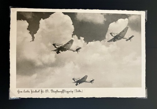 Unsere luftwaffe stuka - ak,