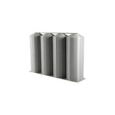 Spur Z Getreidesilo vierfach